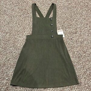 Olive green dress